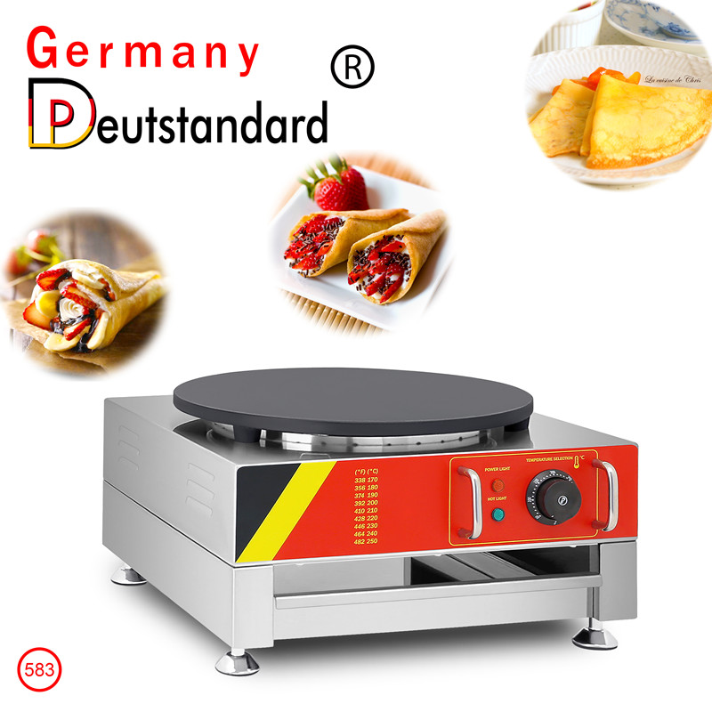 Crepe Maker Machine Electric 40Cm - Mesin pembuat krep kepala tunggal listrik