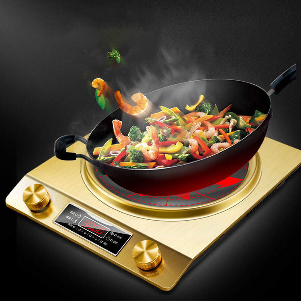 Commercial Induction Cooktop 3500W - Kompor listrik rumah tangga, kompor listrik