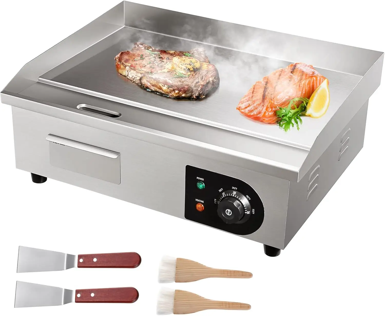 Commercial Electric Griddle Flat Top - Wajan Listrik 22 