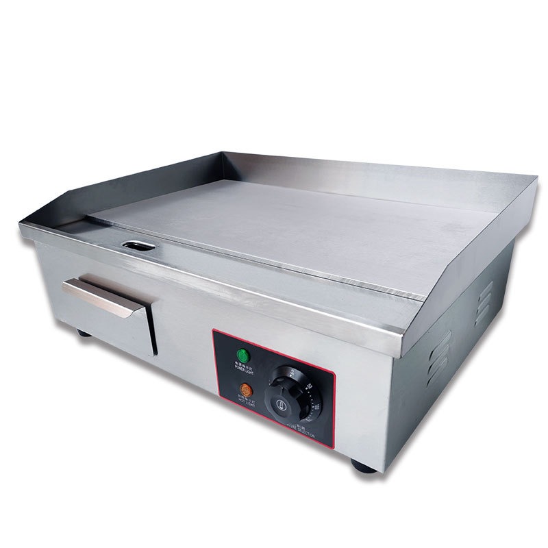 Commercial Electric Griddle Flat Top - Pemanggang Listrik Komersial untuk Teppanyaki, Pancake,