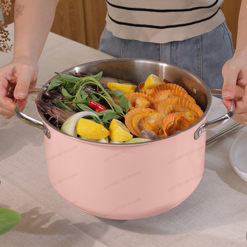 Induction Cookware Set Commercial - Set Peralatan Masak Keramik Stainless Steel