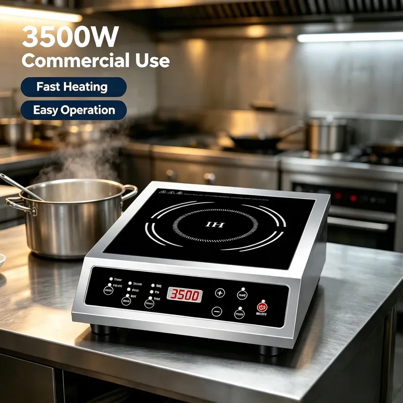 Commercial Induction Cooktop 3500W - Kompor Induksi Tunggal 3500W untuk Komersial,
