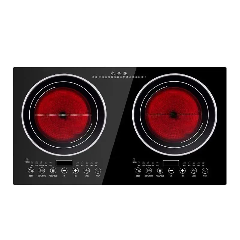Double Induction Cooktop 220V - Kompor Induksi Dua Tungku Rumah Tangga,