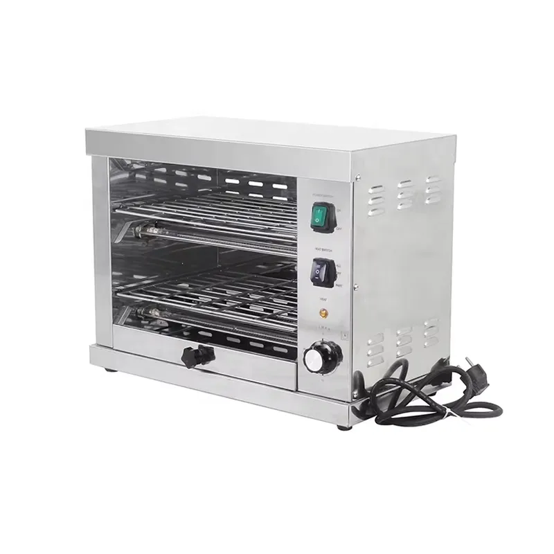 Commercial Salamander Broiler - Oven Salamander Kuarsa Elektrik untuk Dapur