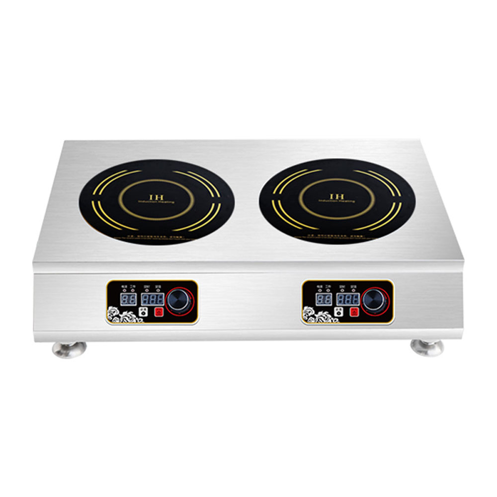 Double Induction Cooktop 220V - Kompor Induksi Komersial 3000W Kompor Berkepala