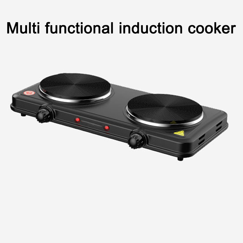 Portable Induction Burner 2000W - Kompor Induksi Listrik 2 Tungku 2000W