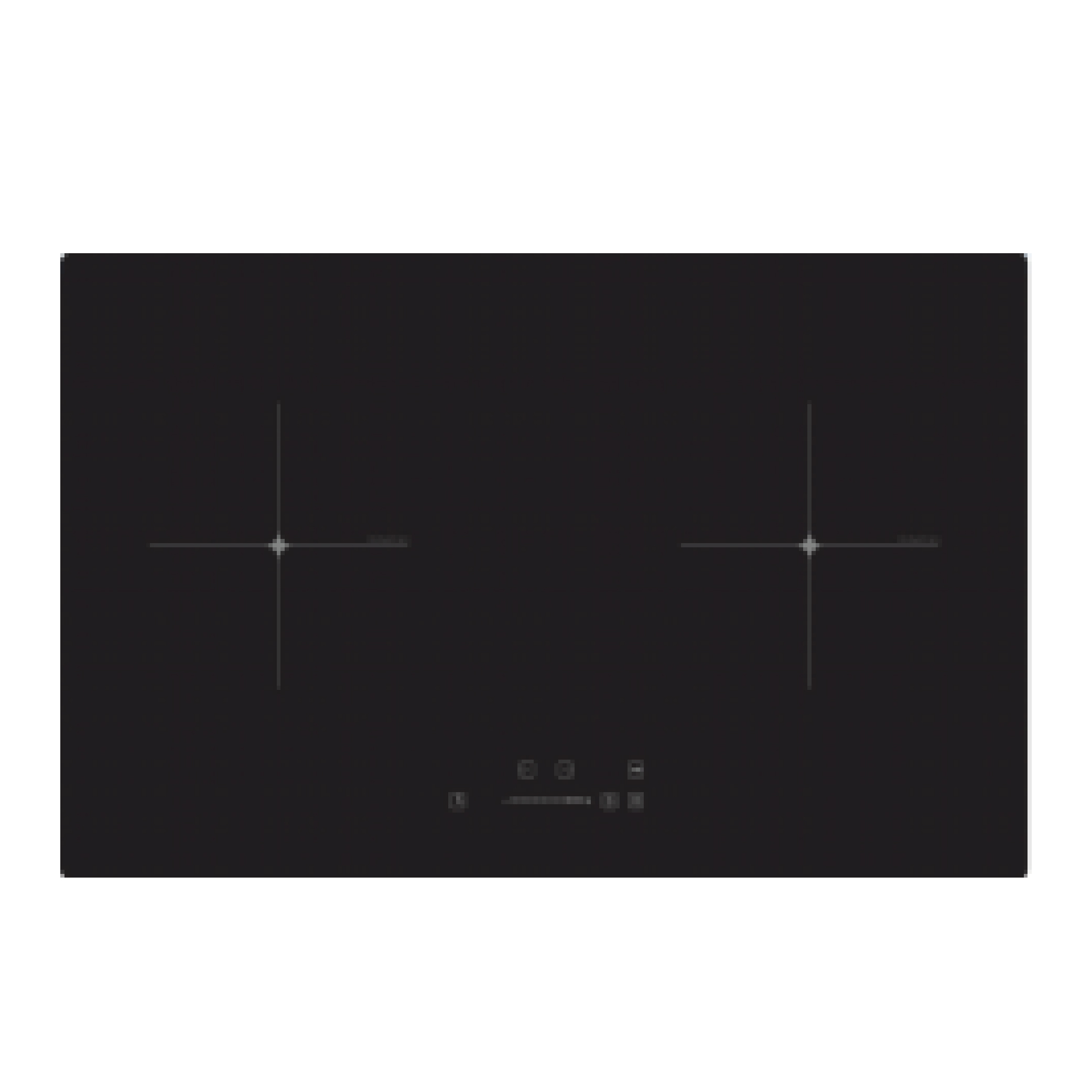 Double Induction Cooktop 220V - Kompor Induksi Listrik 2 Tungku 3000W,