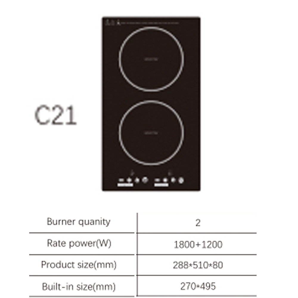 Double Induction Cooktop 220V - Kompor Listrik Ganda Keramik Induksi Peralatan