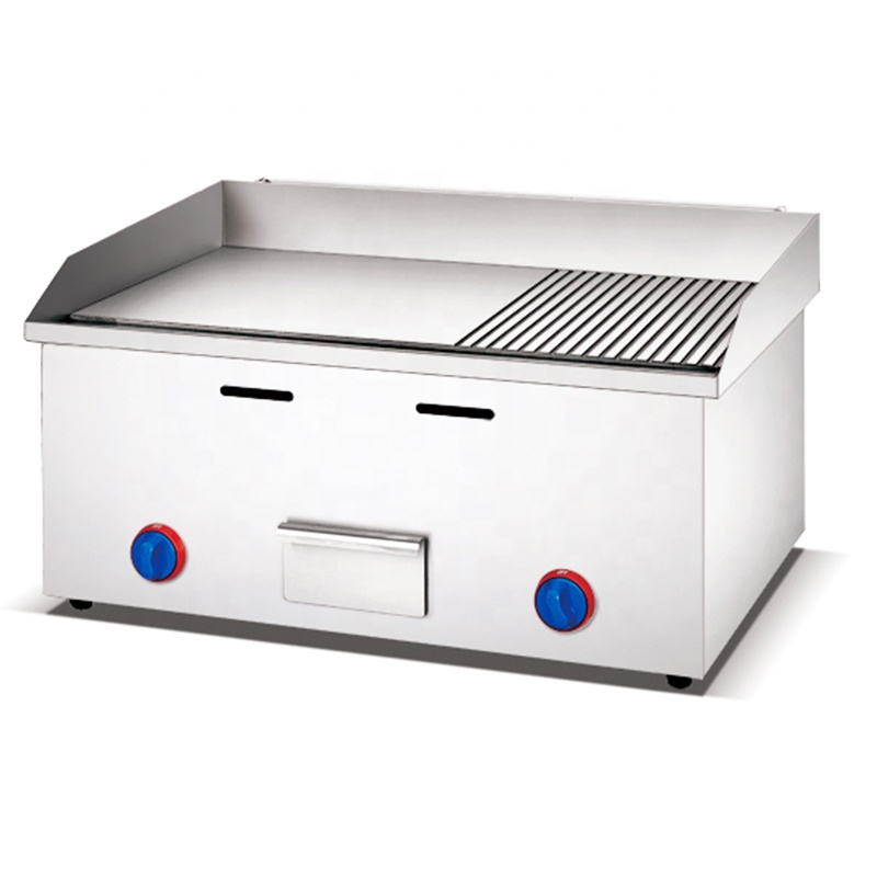 Commercial Electric Griddle Flat Top - Meja Panggangan Listrik Komersial Stainless Steel