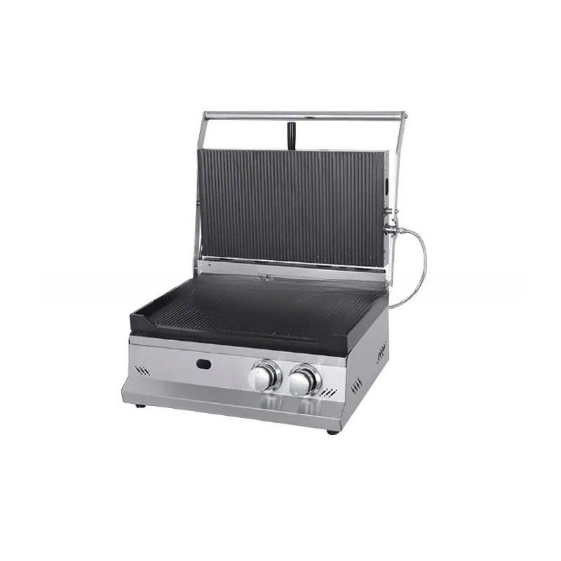 Mesin Pemanggang Listrik denga - Commercial Panini Press Sandwich Grill ulasan dan harga