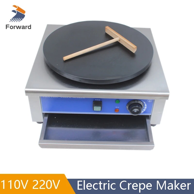 Mesin Pembuat Pancake Listrik  - Crepe Maker Machine Electric 40Cm ulasan dan harga