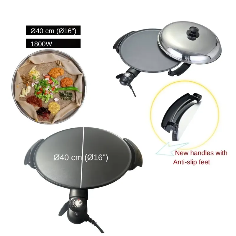 Pembuat Krep Elektrik 40 cm, M - Crepe Maker Machine Electric 40Cm ulasan dan harga