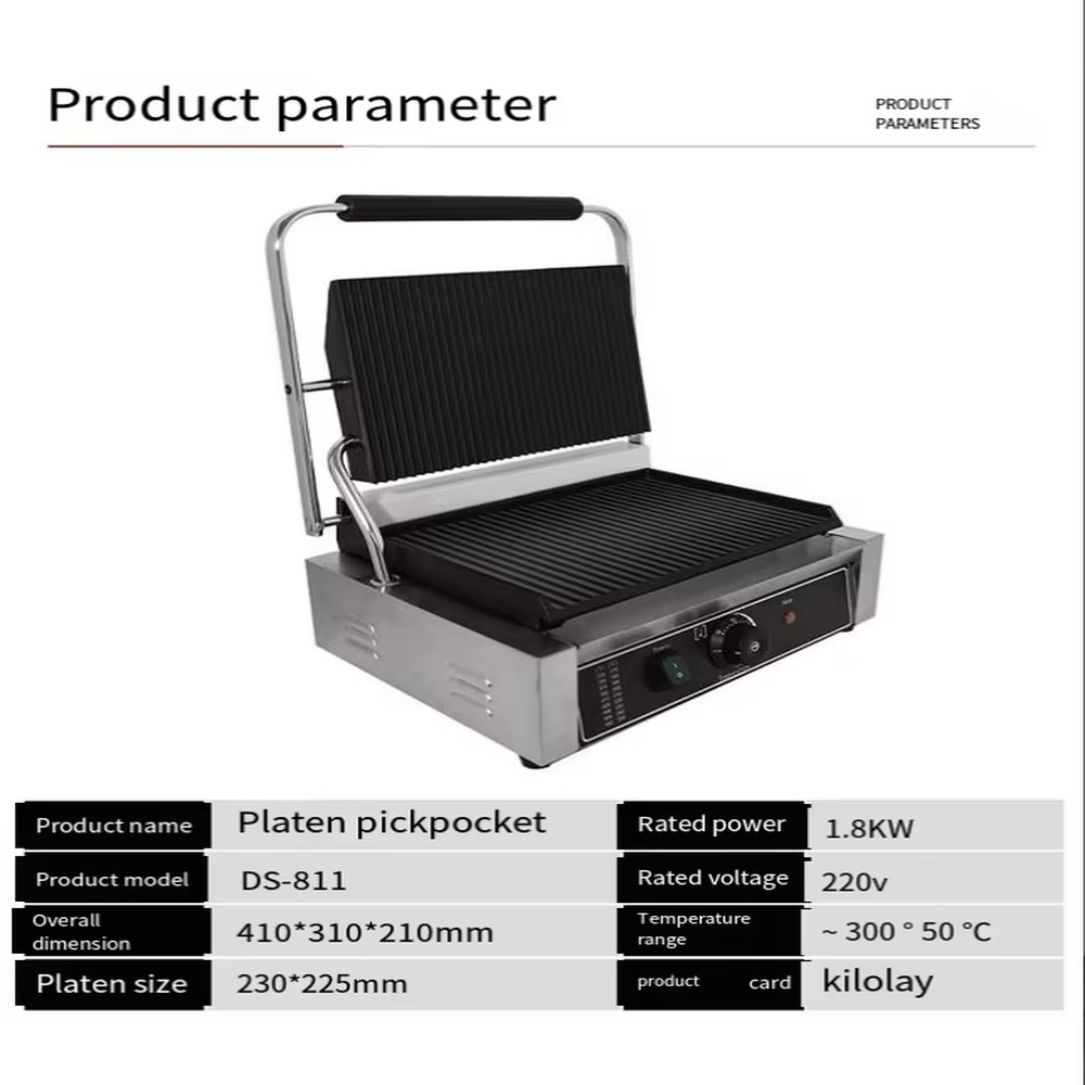 Pemanggang Panini Komersial, A - Commercial Panini Press Sandwich Grill ulasan dan harga