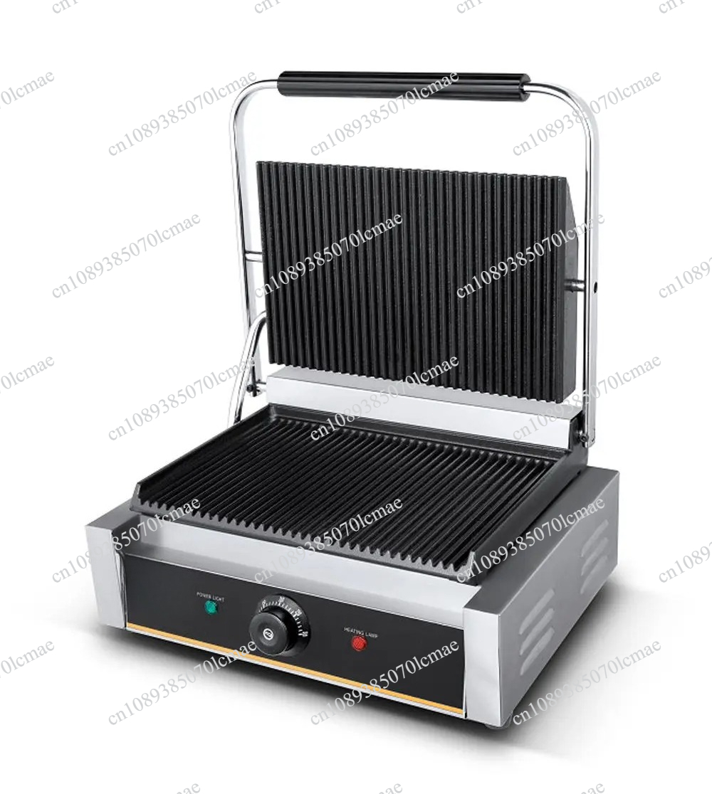 Pemanggang Panini Listrik Prof - Commercial Panini Press Sandwich Grill ulasan dan harga