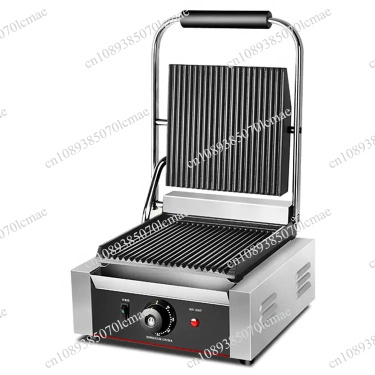 Pemanggang Panini Listrik Prof - Commercial Panini Press Sandwich Grill ulasan dan harga