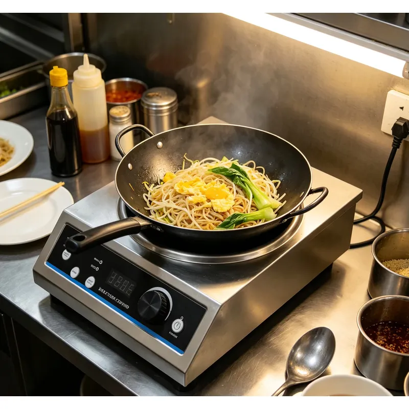 Kompor Induksi Komersial 3500W - Commercial Induction Cooktop 3500W ulasan dan harga