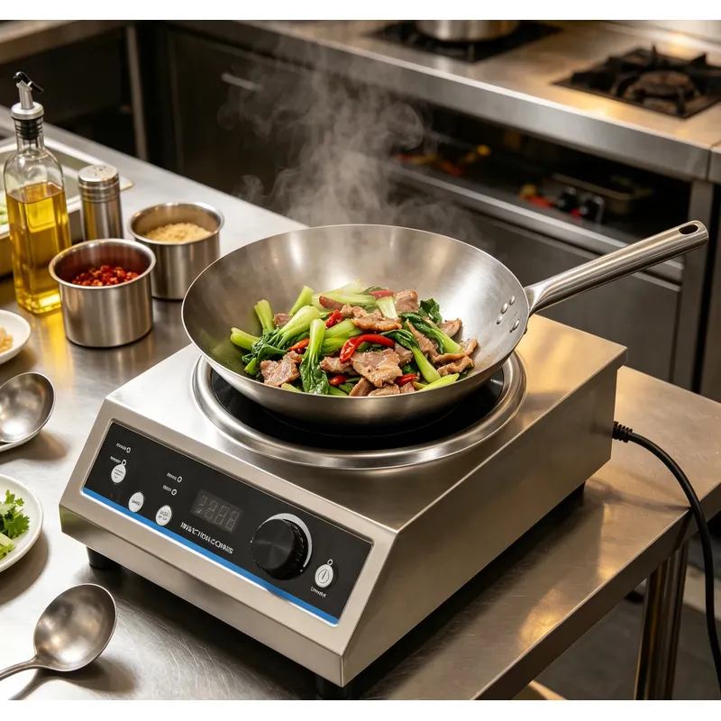 Kompor Induksi Komersial 3500W - Commercial Induction Cooktop 3500W ulasan dan harga