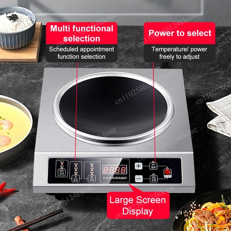 Kompor Induksi Elektromagnetik - Commercial Induction Cooktop 3500W ulasan dan harga