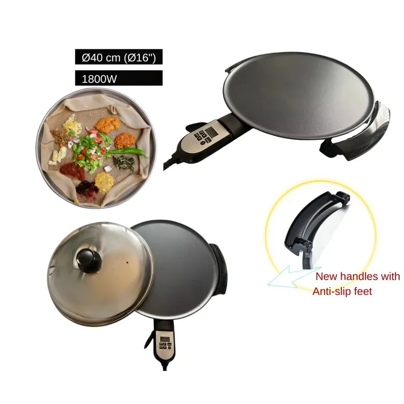 Pembuat Krep Elektrik 40 cm, 1 - Crepe Maker Machine Electric 40Cm ulasan dan harga