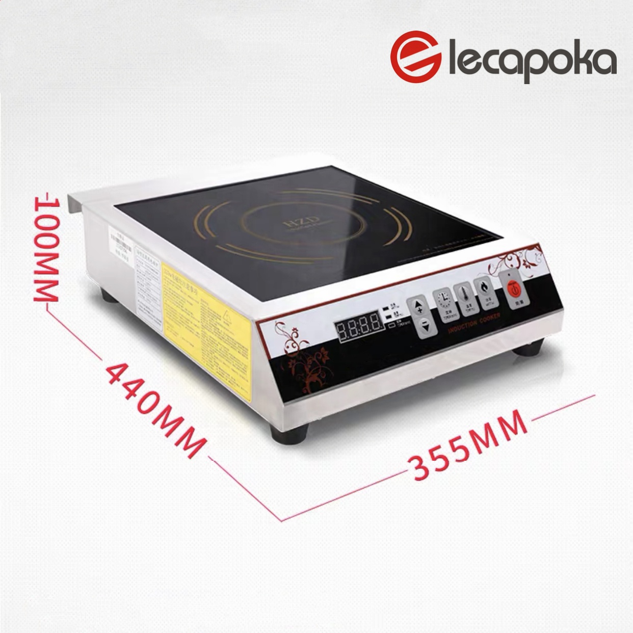 Kompor Induksi Portabel China  - Commercial Induction Cooktop 3500W ulasan dan harga