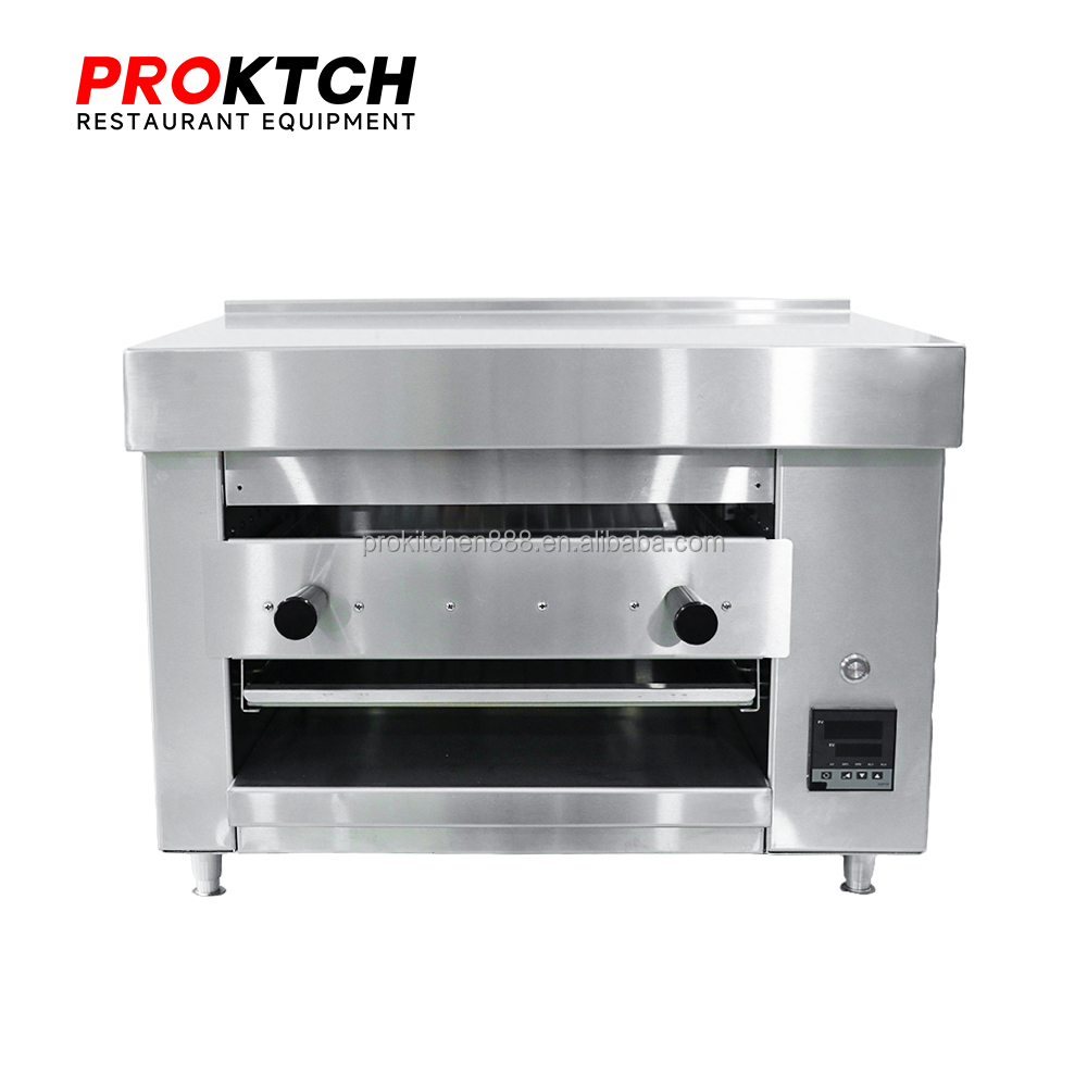 Steak Broiler 800 ℃   Pemangga - Commercial Salamander Broiler ulasan dan harga
