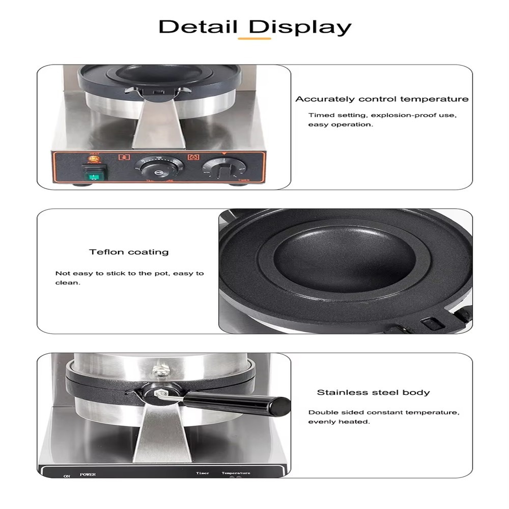 Mesin Pembuat Burger UFO Elekt - Commercial Panini Press Sandwich Grill ulasan dan harga