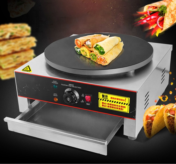 Mesin Pembuat Crepe Listrik 40 - Crepe Maker Machine Electric 40Cm ulasan dan harga