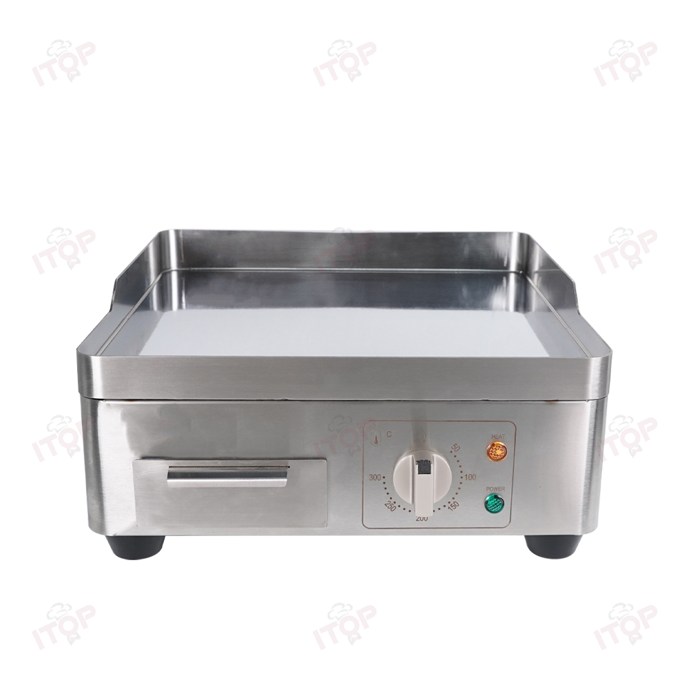 Pemanggang Datar Listrik Stain - Commercial Electric Griddle Flat Top ulasan dan harga
