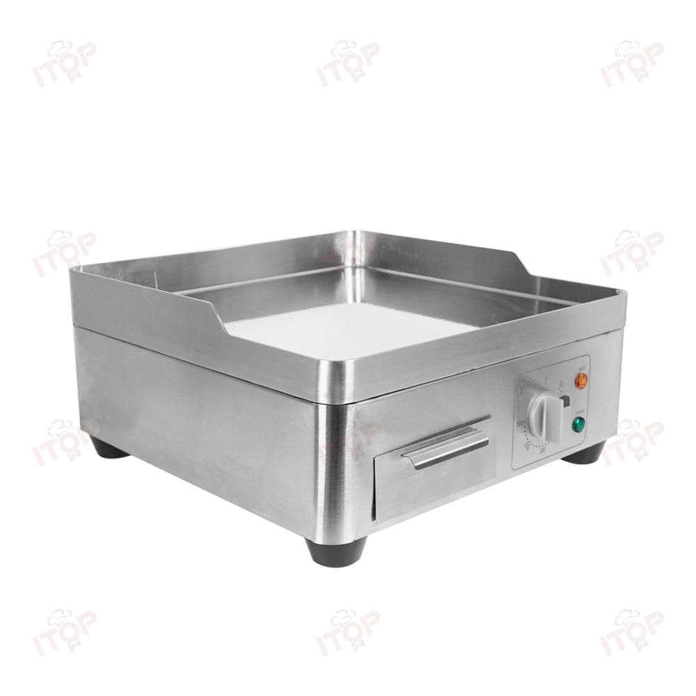 Pemanggang Datar Listrik Stain - Commercial Electric Griddle Flat Top ulasan dan harga