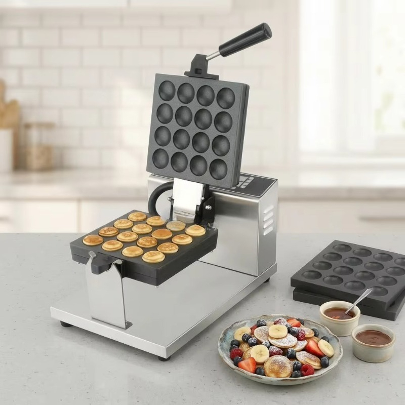 Mesin Poffertjes Anti Lengket  - Commercial Panini Press Sandwich Grill ulasan dan harga