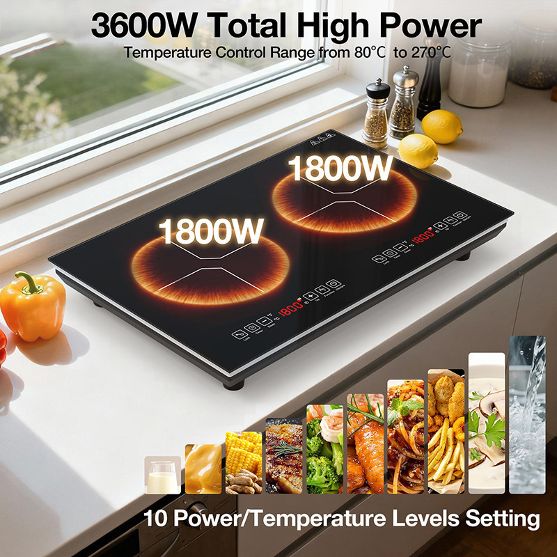 Kompor Induksi Dua Tungku, Kom - Double Induction Cooktop 220V ulasan dan harga