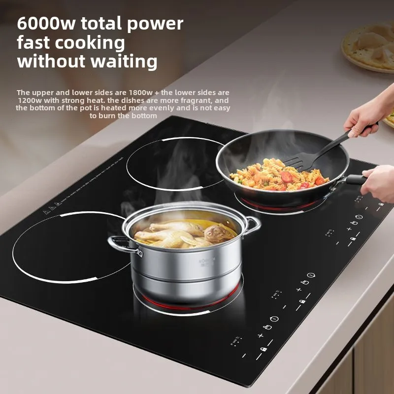 Kompor Listrik Multi-fungsi Du - Double Induction Cooktop 220V ulasan dan harga