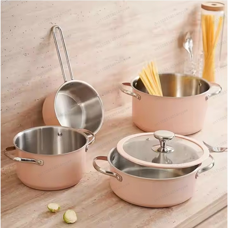 Set Peralatan Masak Keramik St - Induction Cookware Set Commercial ulasan dan harga