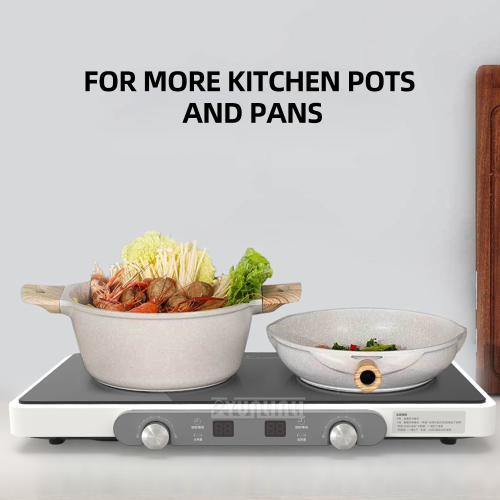 Kompor induksi rumah tangga, k - Double Induction Cooktop 220V ulasan dan harga