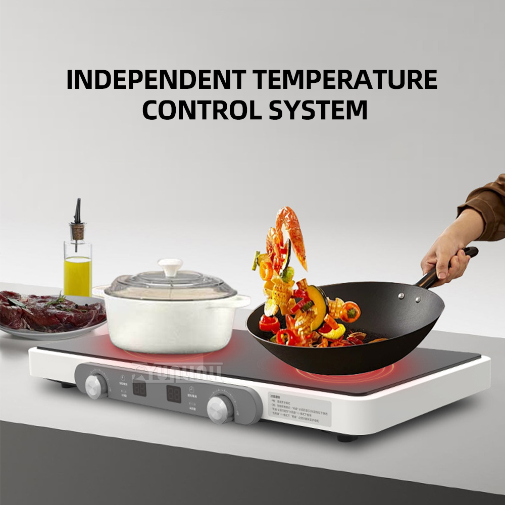 Kompor induksi rumah tangga, k - Double Induction Cooktop 220V ulasan dan harga