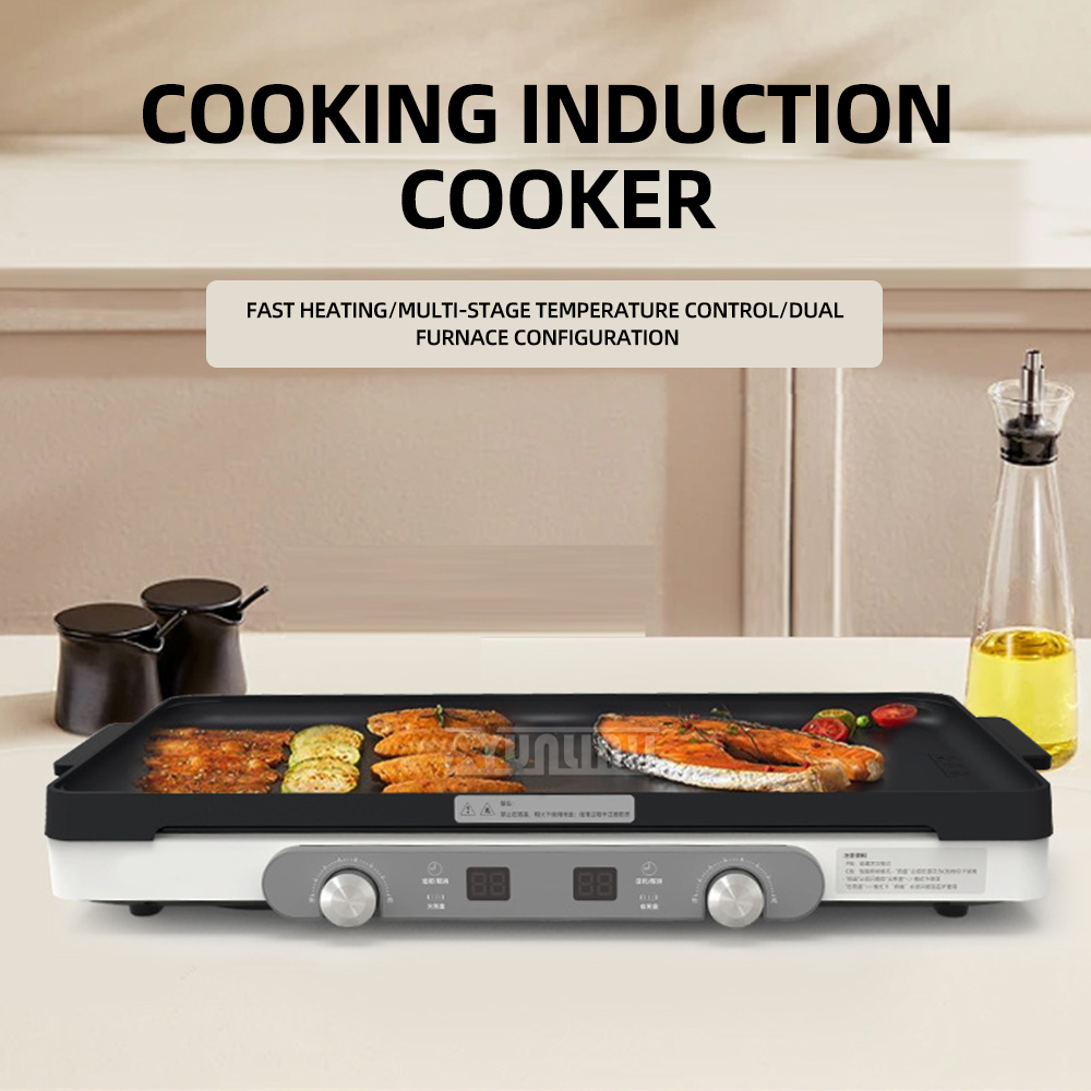 Kompor induksi rumah tangga, k - Double Induction Cooktop 220V ulasan dan harga