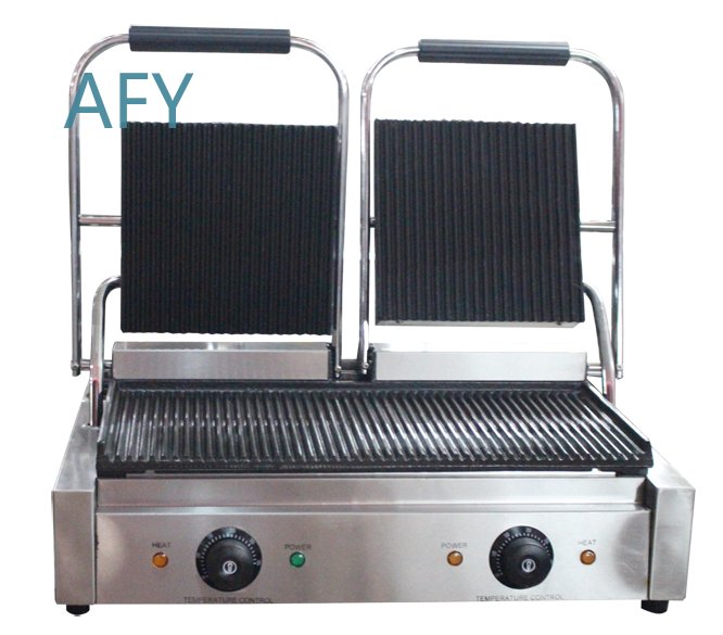 Mesin Panggang Panini Listrik  - Commercial Panini Press Sandwich Grill ulasan dan harga