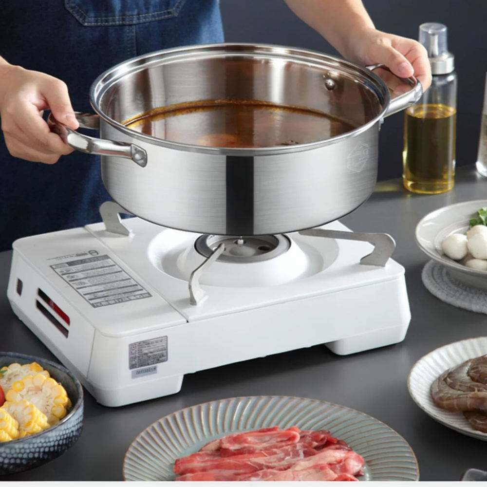 Panci Sup Baja Tahan Karat Teb - Induction Cookware Set Commercial ulasan dan harga