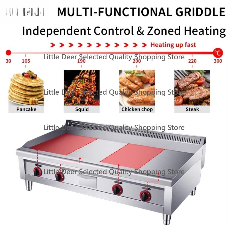 Peralatan Dapur Restoran Komer - Commercial Electric Griddle Flat Top ulasan dan harga