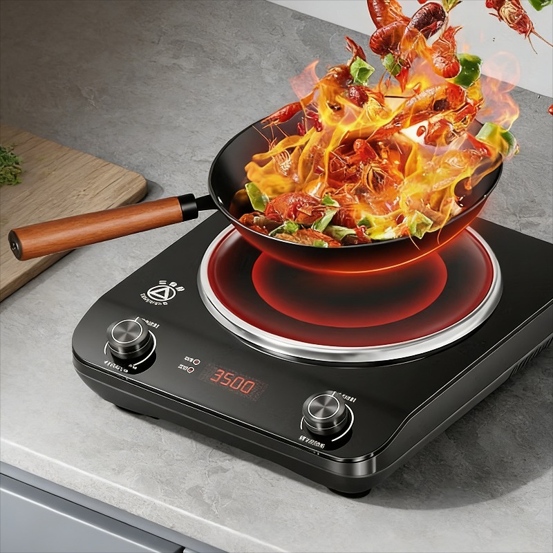 Kompor induksi komersial, desa - Commercial Induction Cooktop 3500W ulasan dan harga