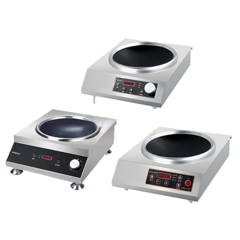 Pasokan pabrik 3500W kompor in - Wok Induction Cooktop Concave 3500W ulasan dan harga