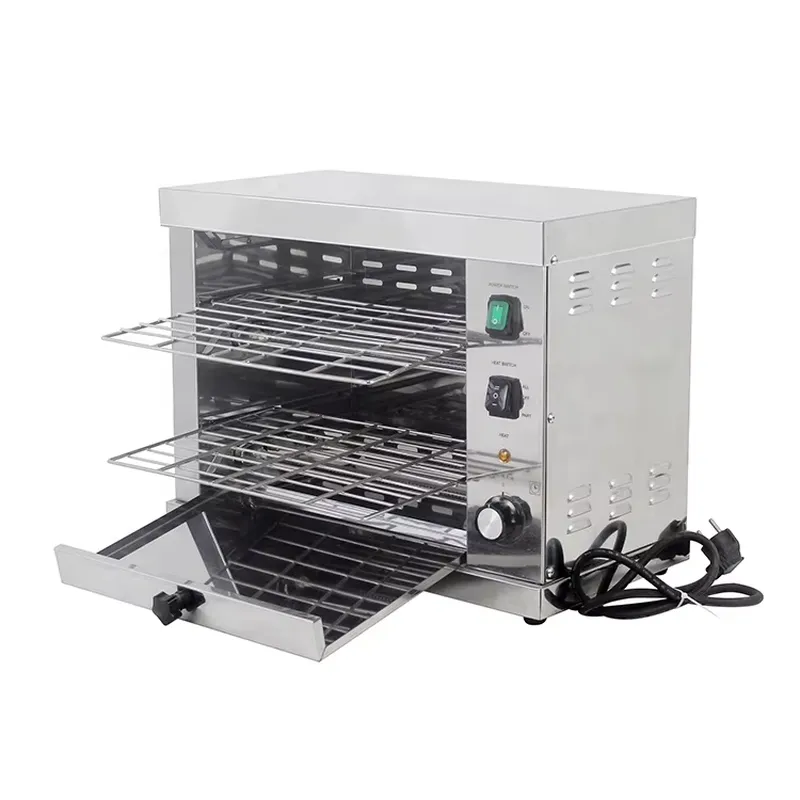 Oven Salamander Kuarsa Elektri - Commercial Salamander Broiler ulasan dan harga
