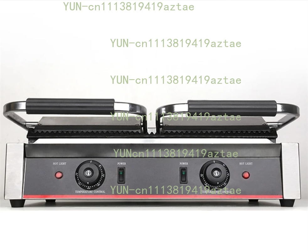 Pemanggang Kontak Listrik Kome - Commercial Panini Press Sandwich Grill ulasan dan harga