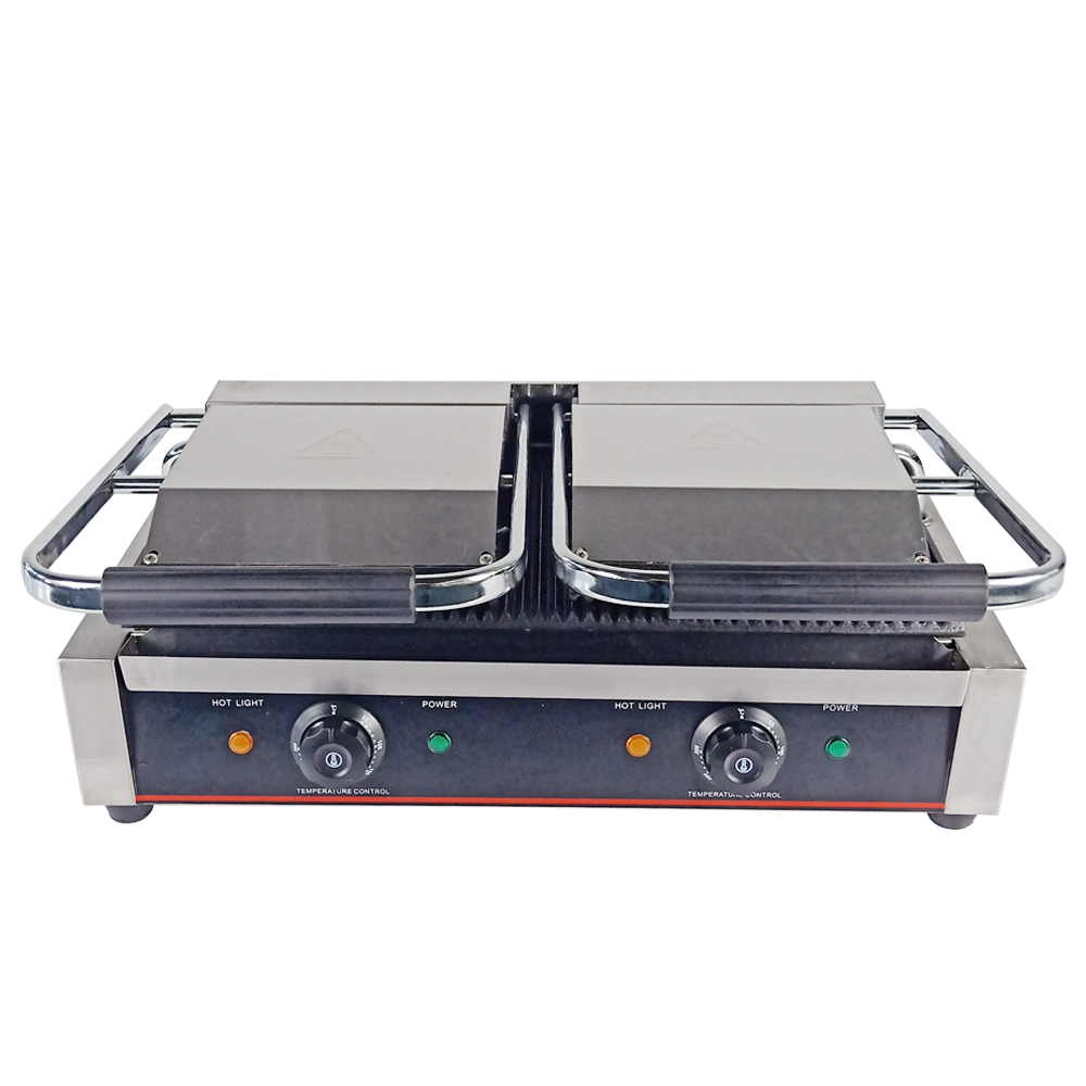 Pemanggang Listrik Komersial A - Commercial Panini Press Sandwich Grill ulasan dan harga