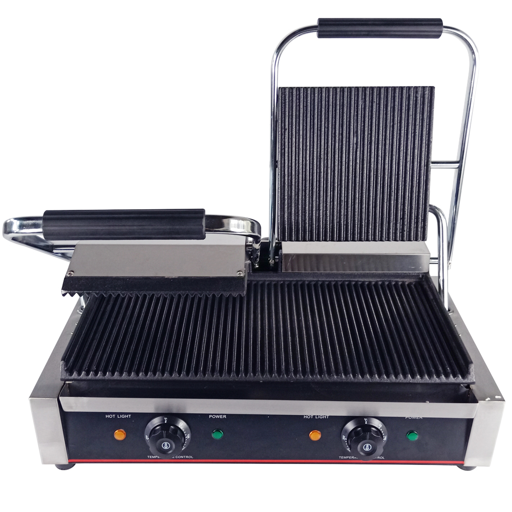 Pemanggang Listrik Komersial A - Commercial Panini Press Sandwich Grill ulasan dan harga