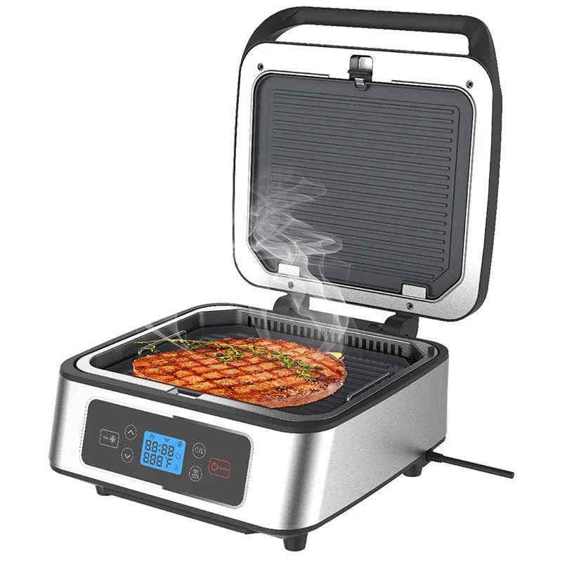 Pemanggang Steak & Pemanggang  - Commercial Panini Press Sandwich Grill ulasan dan harga