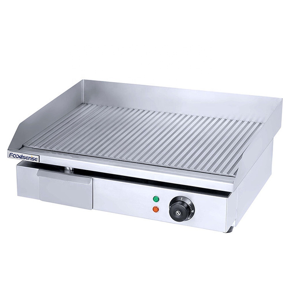 Griddle Listrik Datar Komersia - Commercial Electric Griddle Flat Top ulasan dan harga