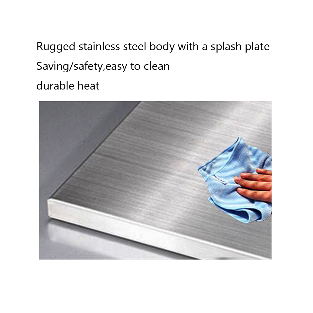 Griddle Listrik Datar Komersia - Commercial Electric Griddle Flat Top ulasan dan harga