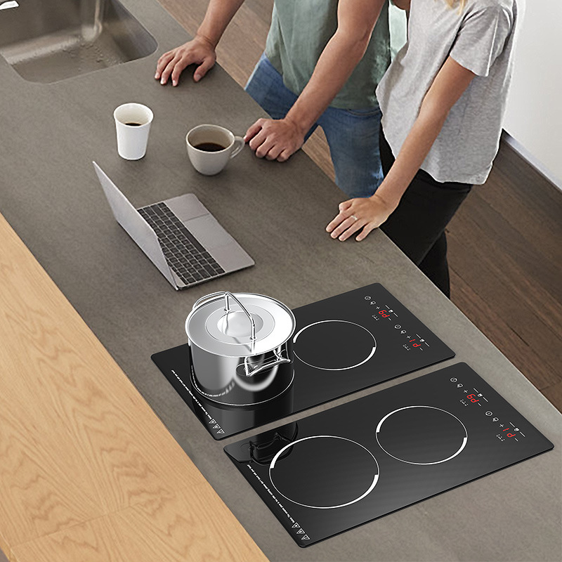 110V/220V 2*1800W Kepala Ganda - Double Induction Cooktop 220V ulasan dan harga