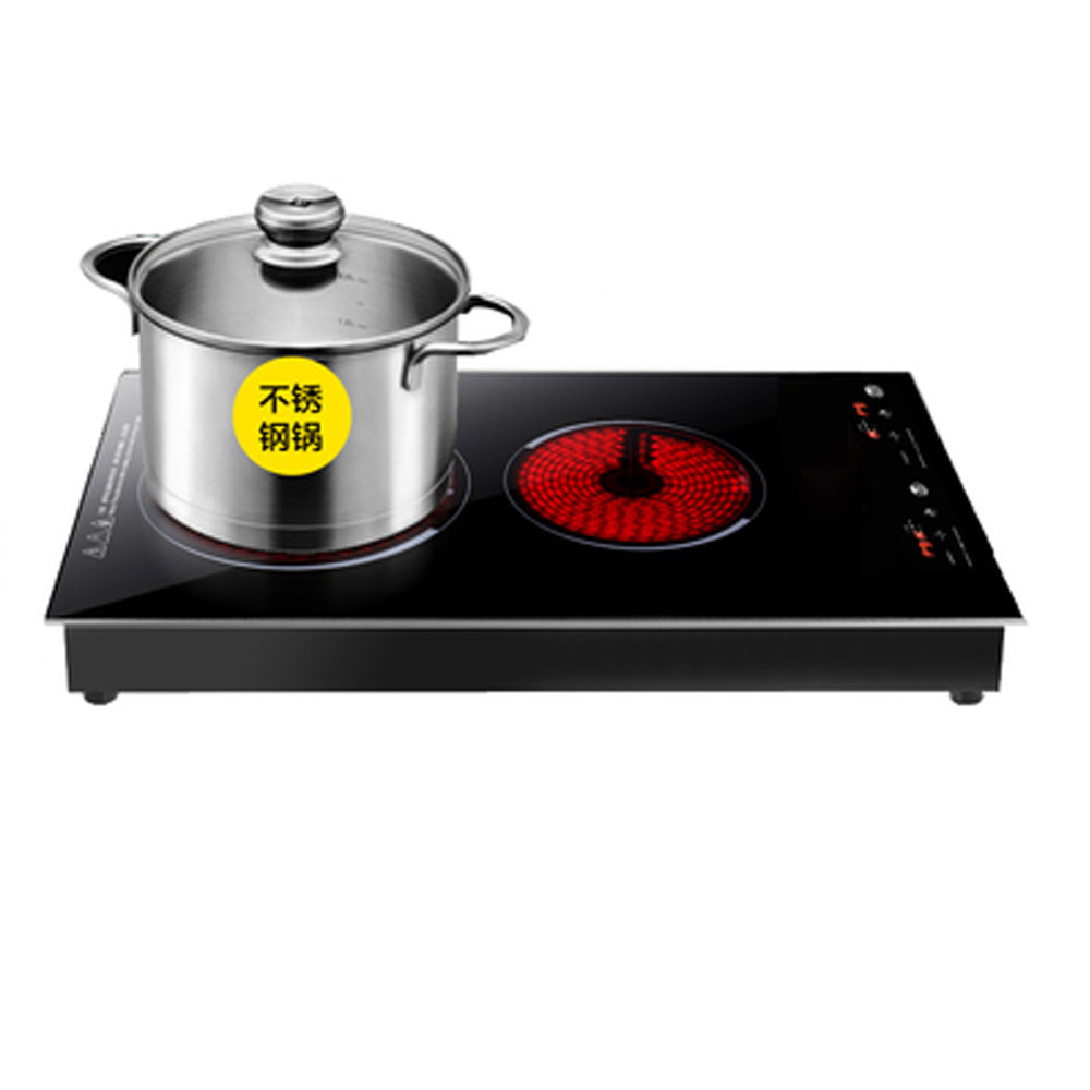 Kompor Listrik Yunlin Li denga - Double Induction Cooktop 220V ulasan dan harga